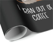 Mijn koffie Moods Owl Gift Owl Lovers Coffee Gift Cadeaupapier (Rol Hoek)