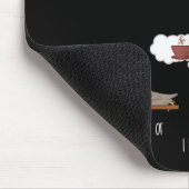 Mijn koffie Moods Owl Gift Owl Lovers Coffee Gift Muismat (Hoek)