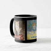 Mijn koffie-transformatie mok (Voorkant links)