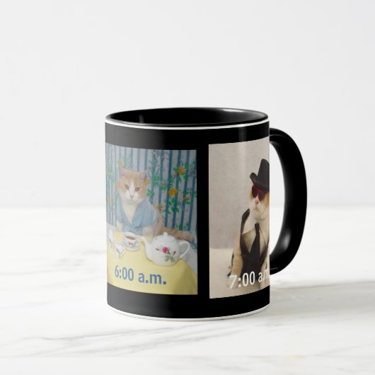 Mijn koffie-transformatie mok (Voorkant rechts)