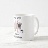 Mijn koffiepug koffiemok (Voorkant rechts)