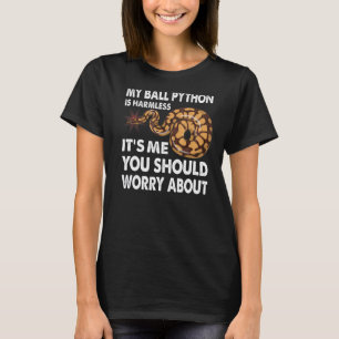 Mijn kogelpython is een onberispelijke slang t-shirt