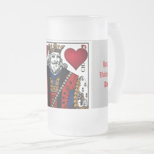 Mijn koning van het Geest bevroeide Glazed Mok (Voorkant rechts)