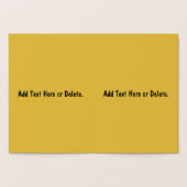 Mijn kont doet pijn! - Wat? grappig konijn Folie Kaarten (Binnen)