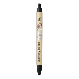 Mijn Kooiker Ate Mijn thuiswerk Zwarte Inkt Pen