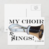 Mijn koor Rings Briefkaart (Voorkant / Achterkant)