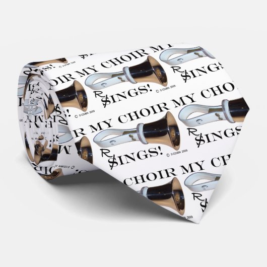 Mijn koor Rings Stropdas (Opgerold)