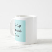 Mijn kop op de Mok (Voorkant links)