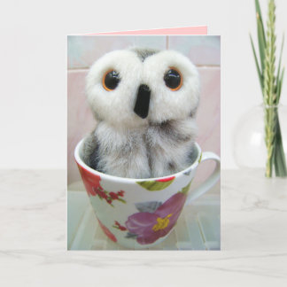 Mijn Kop thee Feestdagen Kaart