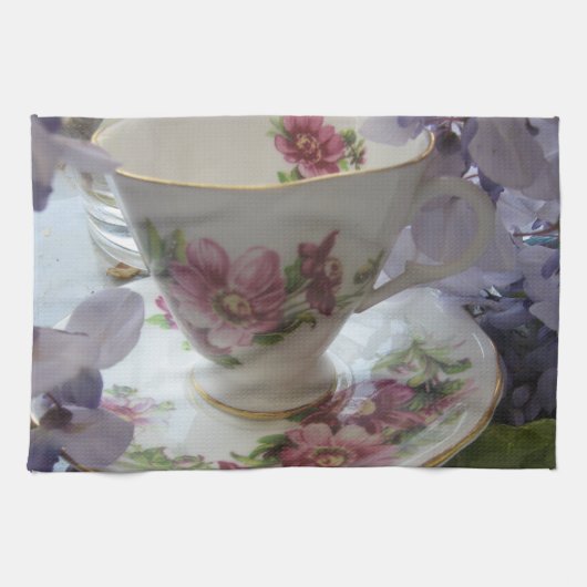 Mijn kop thee  theedoek (Horizontaal)