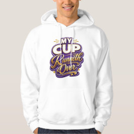 Mijn kopje loopt over - Christelijk Hoodie