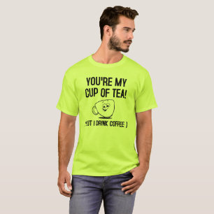 Mijn Kopje Thee Drink Koffie Grappige Tshirt