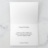 "Mijn kostbare" persoonlijke Happy Birthday Kaart (Binnen)