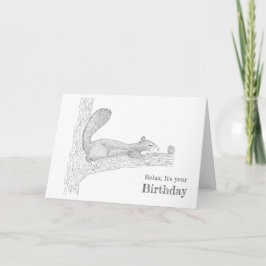 "Mijn kostbare" persoonlijke Happy Birthday Kaart