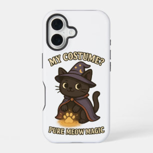 Mijn Kostuum? Pure Meow Magie Halloween Heks Kat iPhone 16 Hoesje