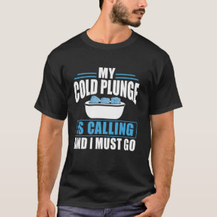 Mijn koude duik is aan het bellen en ik moet een i t-shirt