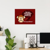 Mijn krachtigste supermacht laat mensen huilen poster (Thuiskantoor)