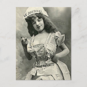 Mijn krant is de krant briefkaart