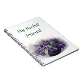 Mijn kruidenjournaal -  geweld notitieboek (Rechterzijde)