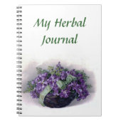 Mijn kruidenjournaal -  geweld notitieboek (Voorkant)