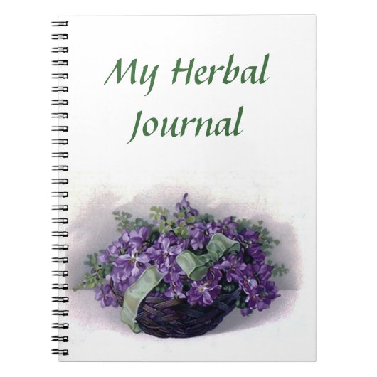 Mijn kruidenjournaal -  geweld notitieboek (Voorkant)