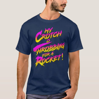 Mijn kruis klopt voor een raket t-shirt