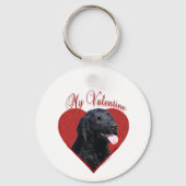 Mijn krullend omhulde Valentijn Sleutelhanger (Achterkant)