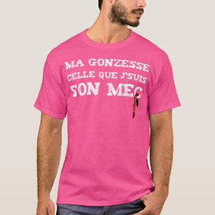 Mijn kuiken zei dat ik haar vriend was t-shirt