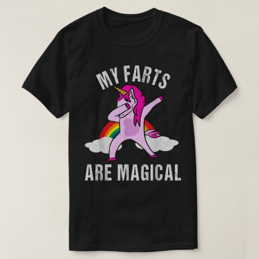 Mijn kunst is Magical Funny Unicorn Gag 476 T-shirt (Design voorkant)