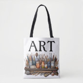 MIJN  KUNST TOTE BAG (Voorkant)
