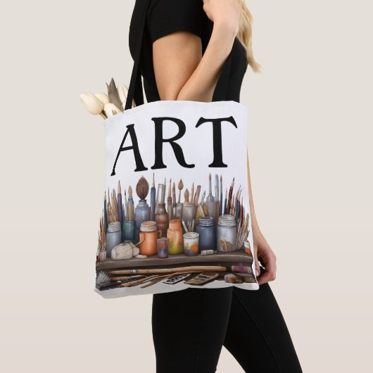 MIJN  KUNST TOTE BAG (Dichtbij)