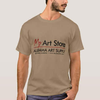 Mijn Kunstwinkel Alabama Kunstbenodigdheden T-shirt
