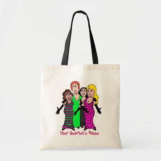 Mijn kwartet tote bag (Voorkant)