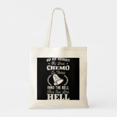 Mijn laatste chemo Chemotherapie Cancer Awareness  Tote Bag (Achterkant)