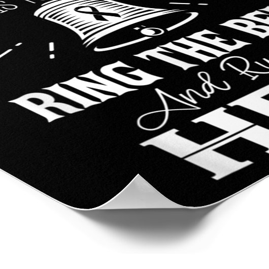 Mijn Laatste Chemo Shirt Chemotherapie Kankerbewus Poster (Hoek)