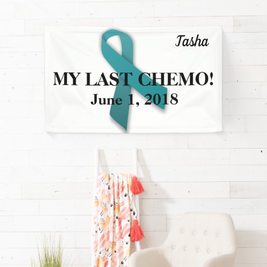 Mijn laatste Chemo viering banner (Insitu)