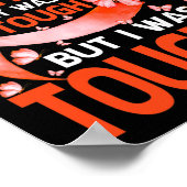 Mijn laatste dag Chemo RSD CRPS Awareness Butter Poster (Hoek)