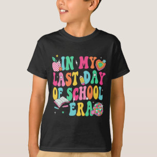 Mijn laatste dag van de schooltijd leraar jongens t-shirt