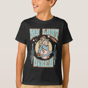 Mijn Laatste Disco Let's Go Girls Bruid Bruidsmeis T-shirt