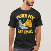 Mijn laatste e-mail Spint T-shirt (Voorkant)
