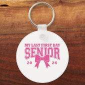 🎀 Mijn laatste eerste dag 2026 Sleutelhanger (Voorkant)