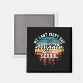 Mijn laatste eerste dag op de middelbare school Gr Magneet (Voorkant / Achterkant)