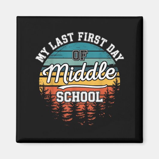Mijn laatste eerste dag op de middelbare school Gr Magneet (Voorkant)