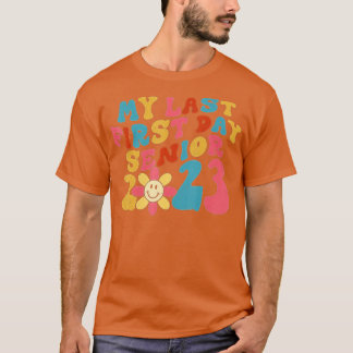 Mijn laatste eerste dag, senior 2023, terug naar s t-shirt