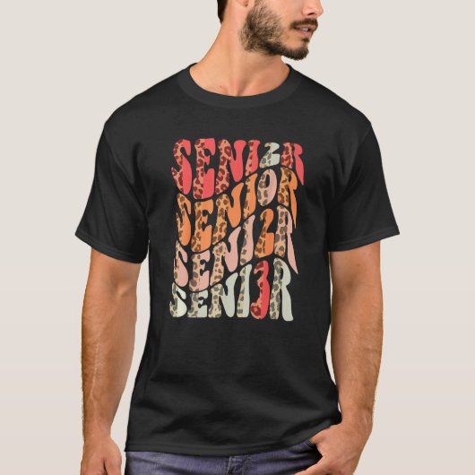 Mijn laatste eerste dag, senior 2023, terug naar s t-shirt (Voorkant)
