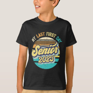 Mijn laatste eerste dag, senior 2023, terug naar s t-shirt