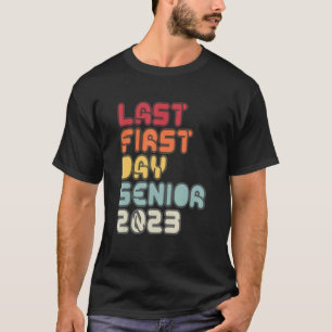 Mijn laatste eerste dag, senior 2023, terug naar s t-shirt