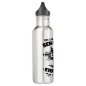 Mijn laatste eerste dag Senior 2024 Het is goed Ik Waterfles (Links)