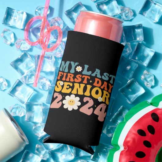 Mijn laatste Eerste Dag Senior Class van 2024 Seltzer Blikjeskoeler (Insitu Zomer)