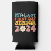Mijn laatste Eerste Dag Senior Class van 2024 Seltzer Blikjeskoeler (Voorkant)